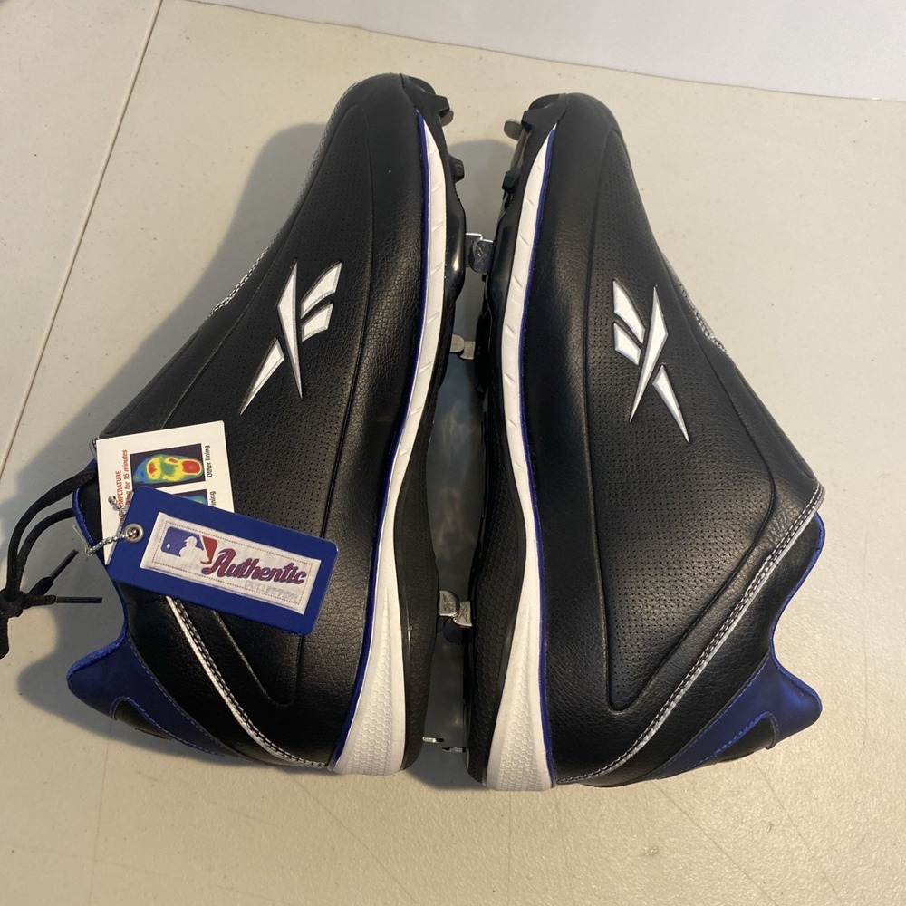 New Reebok Cleats RB809-KTS  Size 16 Reebok Baseball Cleats 18-269447 Black - Picture 7 of 10